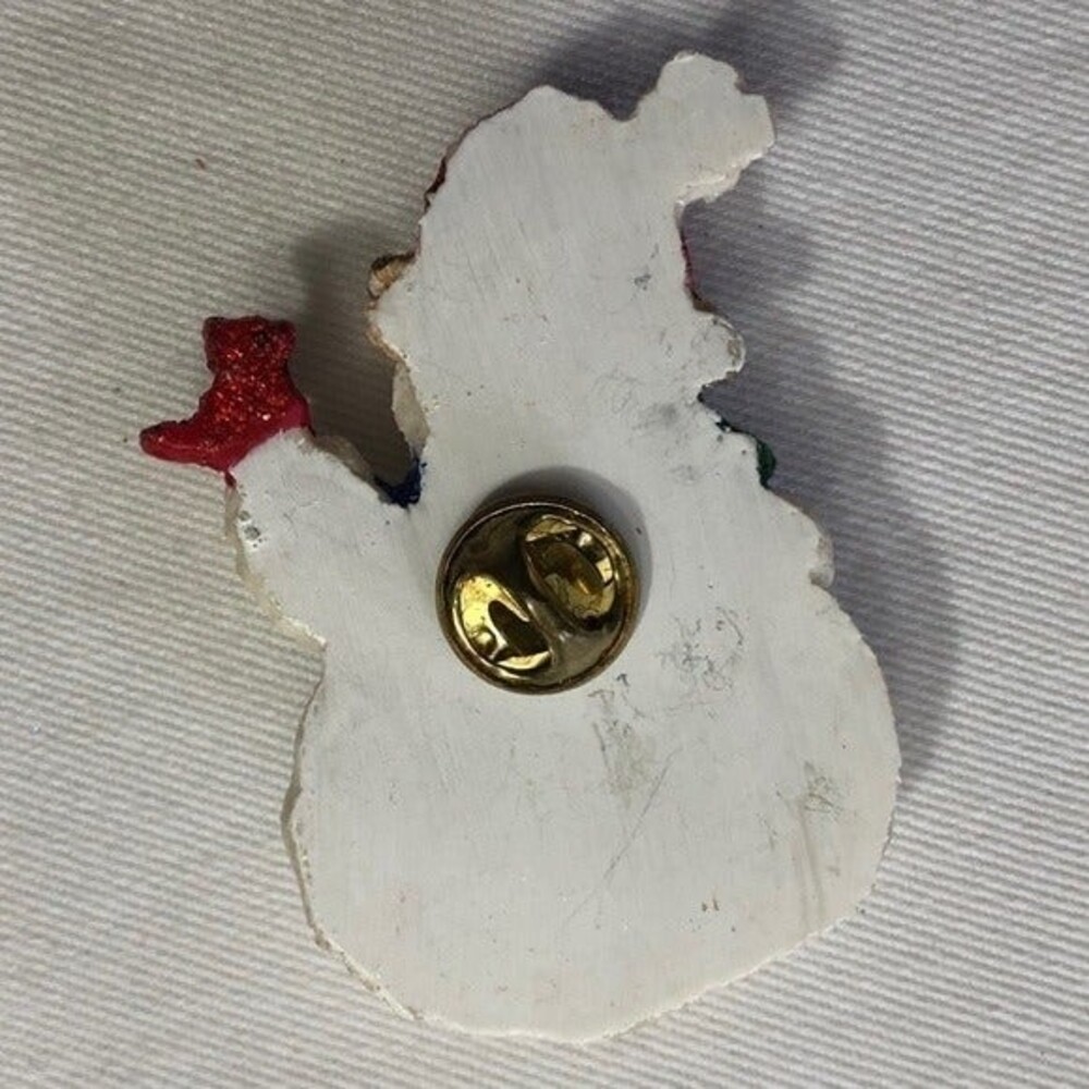 Sparkly Snowman Pin - Picture 2 of 5